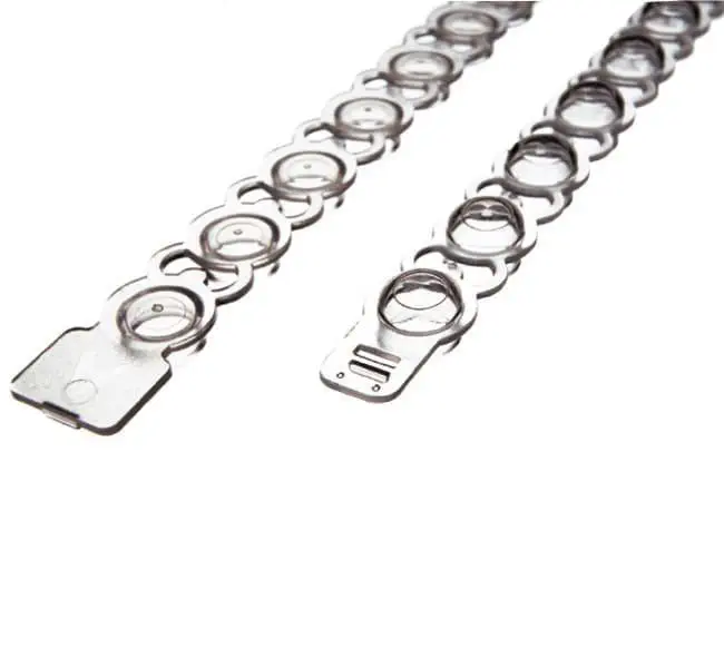 STRIP OF 8 FLAT CAPS SUSTAIN RANGE x120