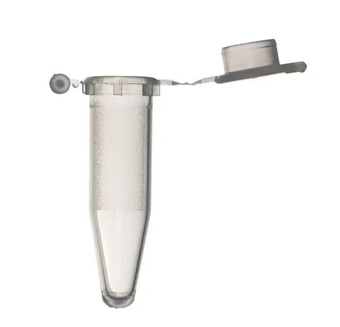 Microtube 1,5 ml Lock Cap coloris naturel