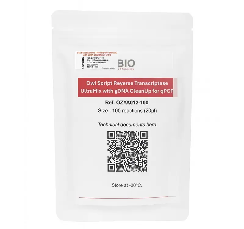 Ultra Mix Owi Script Reverse Transcriptase avec gDNA CleanUp pour qPCR ...