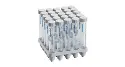 Eppendorf centrifuge tube - Volume: 15 ml - Ø x h: 17 x 121 mm - Purity: Sterile, free of pyrogens, DNase, RNase and DNA - 20 racks de 25 tubes - Colorless