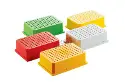 PCR rack assorted colours