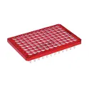 Eppendorf Twin Tec 96-well PCR plate semi-skirted Red