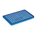 Eppendorf Twin Tec 96-well PCR plate 250 µl semi-skirted Blue for microbiology