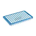 PCR plate Twin Tec 96 wells Real Time semi-skirted 250 µl Blue Eppendorf