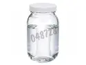 Bouteille de stockage verre clair 500 ml Wheaton