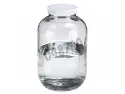 Bouteille de stockage verre clair 4000 ml Wheaton