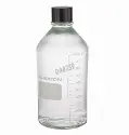 Bouteille 1000 ml avec bouchon phénolique joint caoutchouc autoclavable Wheaton