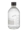 Bouteille 500 ml avec bouchon noir avec joint caoutchouc facé PTFE autoclavable Wheaton