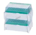 LEERE TIPACK BOXEN FÜR GILSON D300, GRÜN, (# F171402), x 2