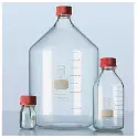 Flacon de Laboratoire DURAN GL45 complet avec fermeture spéciale hautes températures - 5000 ml