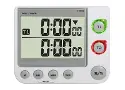 Double display digital count up/down timer - Various small equipment: timers/counters/chronometers  - Analysis - Measurement - Microbiology 