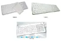 Capacitive wireless keyboard with touchpad 105 keys