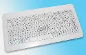 WIRED GLASS CAPACITIVE TOUCHPAD 87-KEY IP65 AZERTY WHITE KEYBOARD