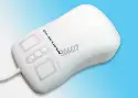 WASHABLE DISINFECTABLE WIRED MOUSE 5 BUTTONS IP68 WHITE