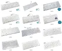 WATERPROOF RIGID SILICON KEYBOARD 99 WIRED KEYS MECA KEYS IP68 AZERTY WHITE