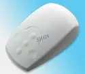 WIRELESS Mouse BASIC WASHABLE 5 BUTTON IP65 115x65x40mm WHITE