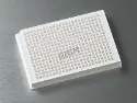 NBS&trade; CORNING non-sterile 384-well flat-bottom microplate - white - specificity: with low rim