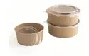 Saladier kraft/PE - Ø180 x 70 mm - 1300 ml - pack de 300