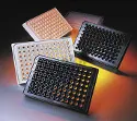 CORNING non-sterile 96-well flat-bottom screening microplate - transparent - specificity: half-wells