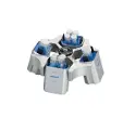 Eppendorf rotor A-4-44 with 4 x 100 ml rectangular buckets