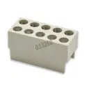 Eppendorf adapter for 10 x 1.5/2 ml tubes (Ø 11 mm)