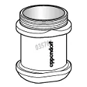 Adapter for 1 bottle 250 ml flat/150 ml conical, for Rotor S-4-72