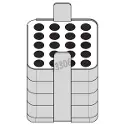 Adapter for 20 round-bottom tubes 1.2-5 ml, for 500 ml rectangular bucket in A-4-81 rotor