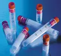 Corning&reg; 2 ml cryogenic vial (round self-standing bottom) with inner cap (internal thread) and 1D/2D barcodes