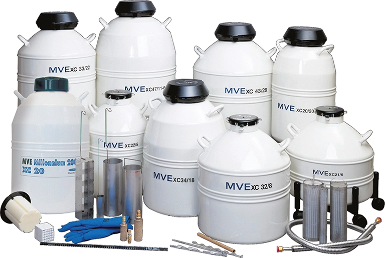 Chart (formerly MVE) Aluminium - storage containers, SC 20 / 20; - 192°C liquid capacity - N (liter): 20,5