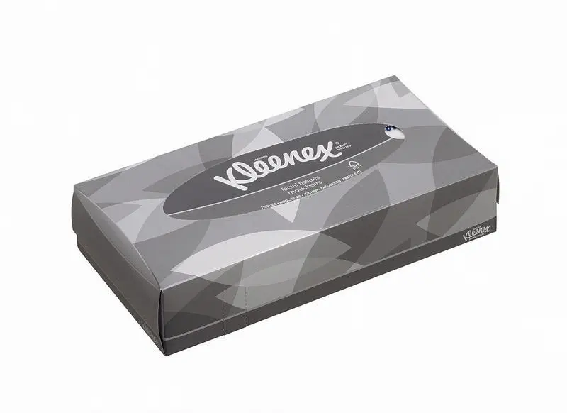 Mouchoirs En Papier Kleenex Original - Boîte De 80 Feuilles, Doux Et Résistants