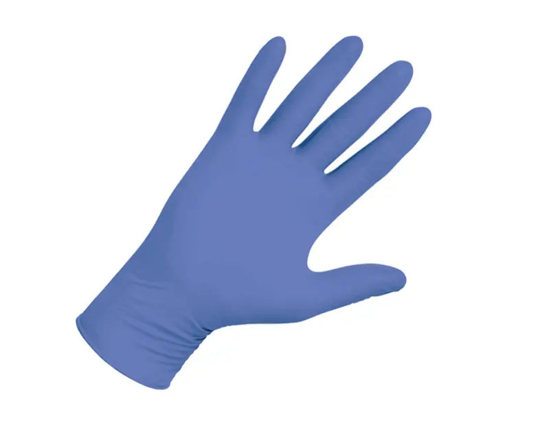 Gants de protection anti-coupures, qualité alimentaire: bleu, lot de 6
