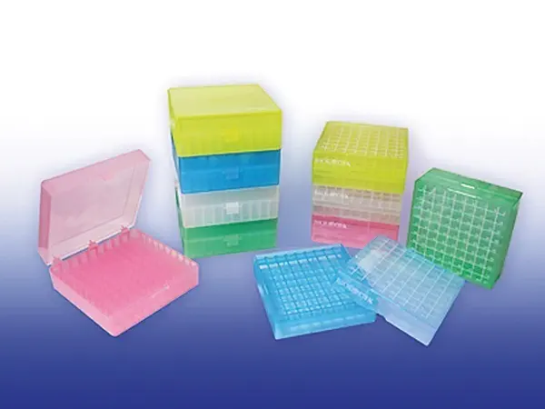 OUNONA Boîte De Tubes Cryogéniques 100 Puits En Plastique