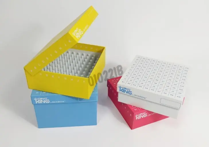 Biologix 15mL & 50mL Tube Freezer Cardboard Storage Boxes