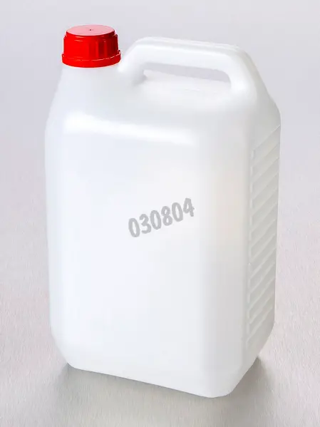 Tanica 5 litri in HDPE sterile (con tappo inviolabile senza guarnizione con  una gola rientrante) - Strumentazione per laboratorio