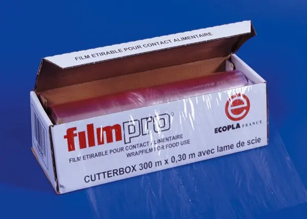 Film étirable Alimentaire 0,45 x 300 m - Boite distributrice