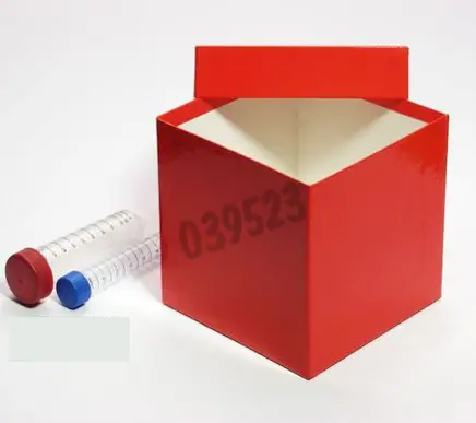 Boîtes à congélation en carton hydrophobe pour microtubes