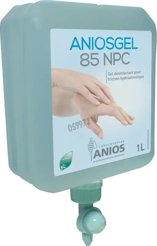 Aniosgel 85 NPC - Gel désinfectant pour friction hydroalcoolique - Anios