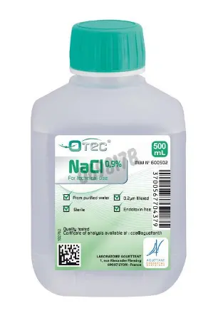 Chlorure de sodium 0,9% 32 doses 50 ml-Aquitaine Materiel Secours