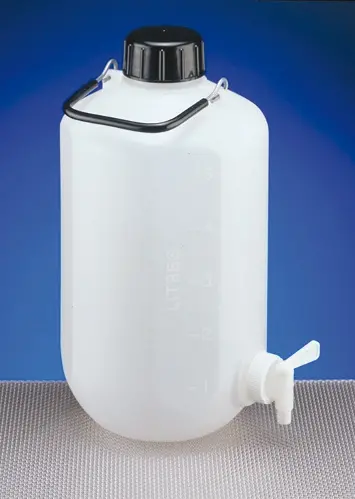 Bonbonne ronde 50 litres avec robinet - Matériel de laboratoire