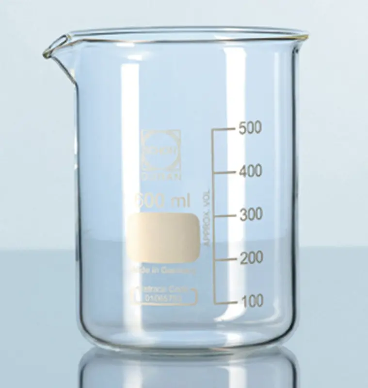Bécher à parois épaisses en verre borosilicaté DURAN - 15 litres (non  gradué) - Matériel de laboratoire