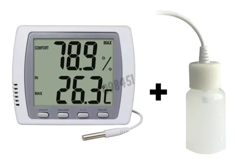 Termómetro higrómetro (-50 °C a + 70 °C) - 9222AT - Equipo de laboratorio