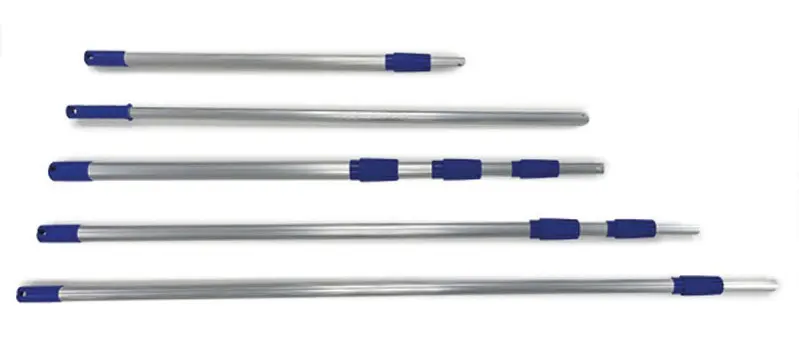 Telescopic sampling rod in stainless steel and PTFE - min / max