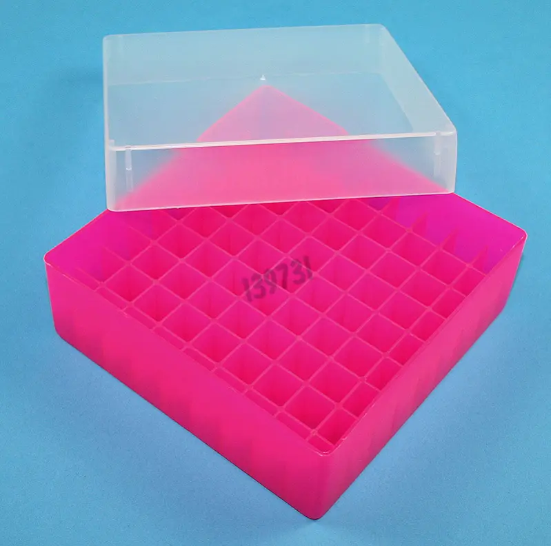 Gefrierbox Für Kryoröhrchen 2 Ml Farbe Rosa - Labormaterial