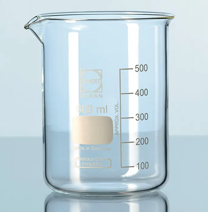 Bécher en verre de forme basse 250 ml