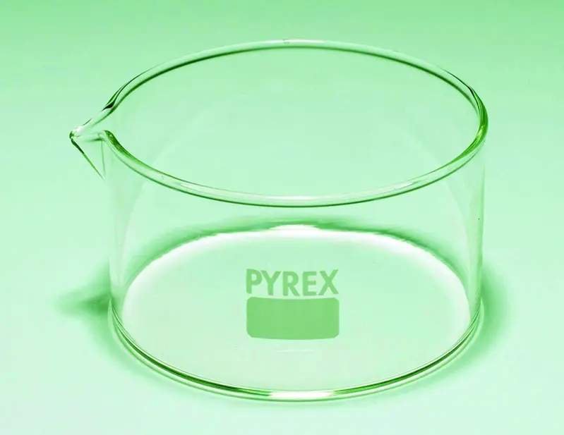 Cristalizador De Vidrio Pyrex® Din 12338 150 Ml ø X Al Mm 80 X 45 Con Caño Equipo De 7572