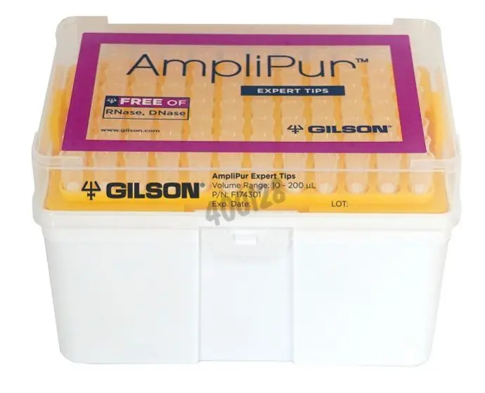 AmpliPur Expert Tips, 10-200µL, Filter Tips, RNase- DNase-free gilson com