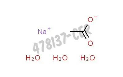 Sodium acetate trihydrate | CAS 6131-90-4