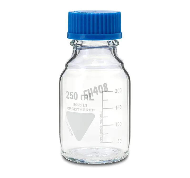 250 ml Glassco 8S147/250 Entonnoir séparateur en verre borosilicate avec clé en verre 