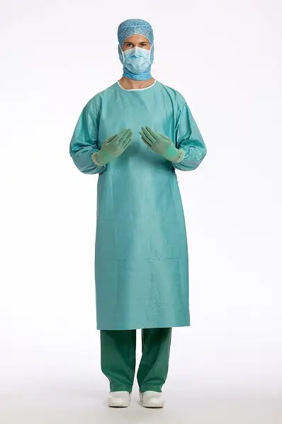 Surgical Gown, Sterile w/towel (Small/Medium)