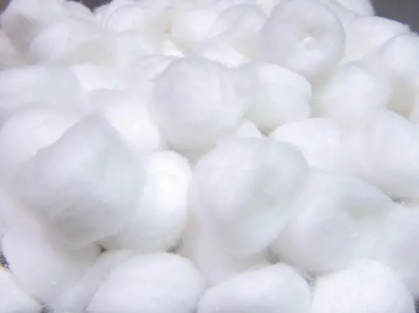 Boules de coton 0,5 gramme non stériles Blanc